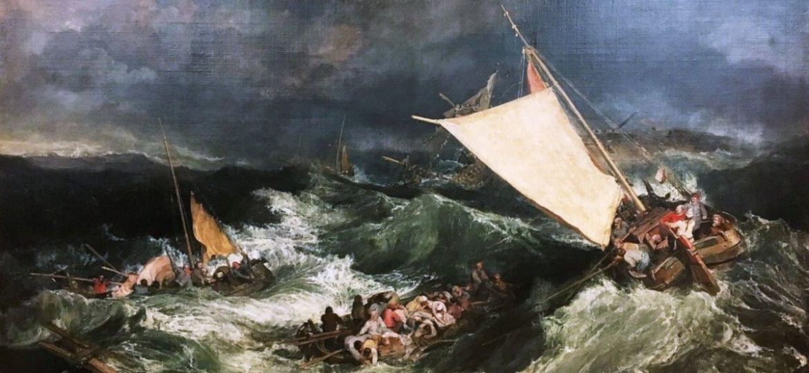 JMW Turner_ The Shipwreck exhibited 1805 2