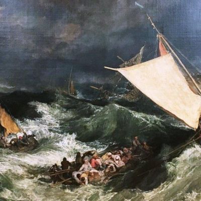 JMW Turner_ The Shipwreck exhibited 1805 2