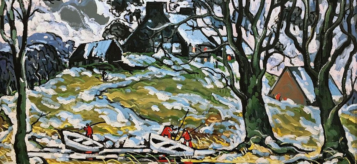 Марк Аурель Фортен - Первый снег, 1937