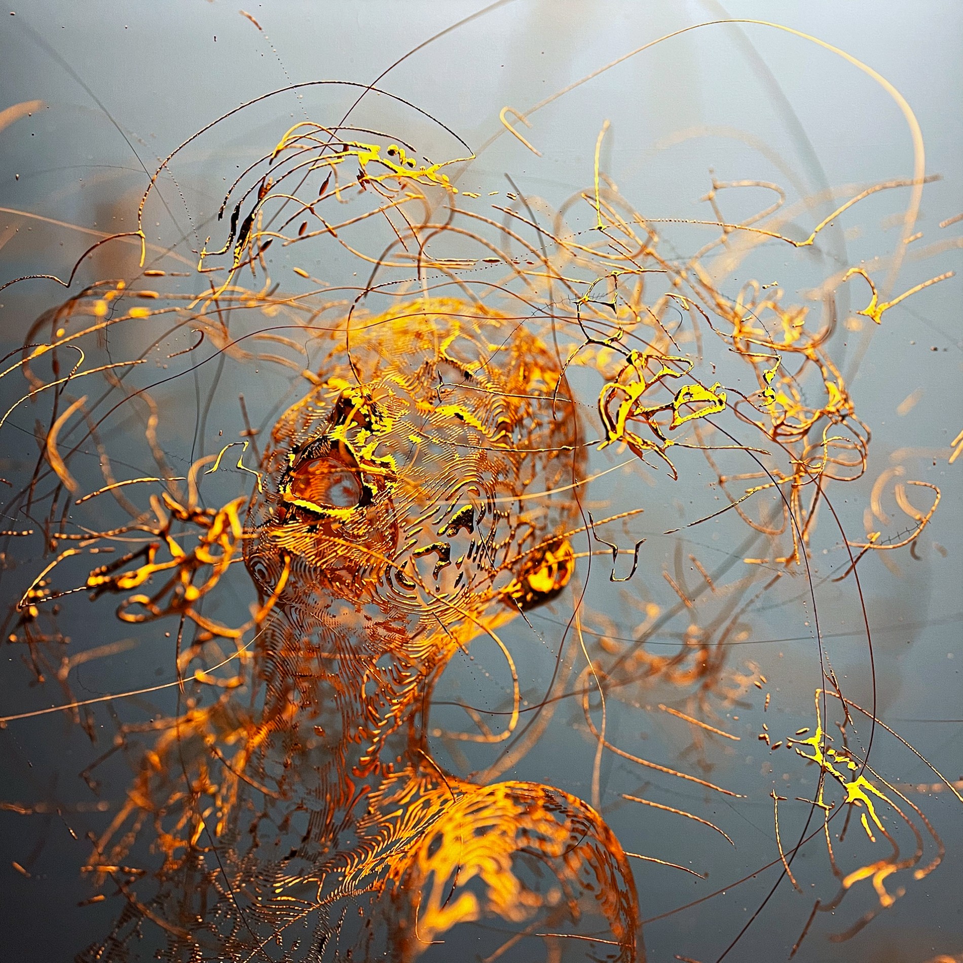 Адам Мартинакис — Золотой мальчик (цифровая печать), 2012