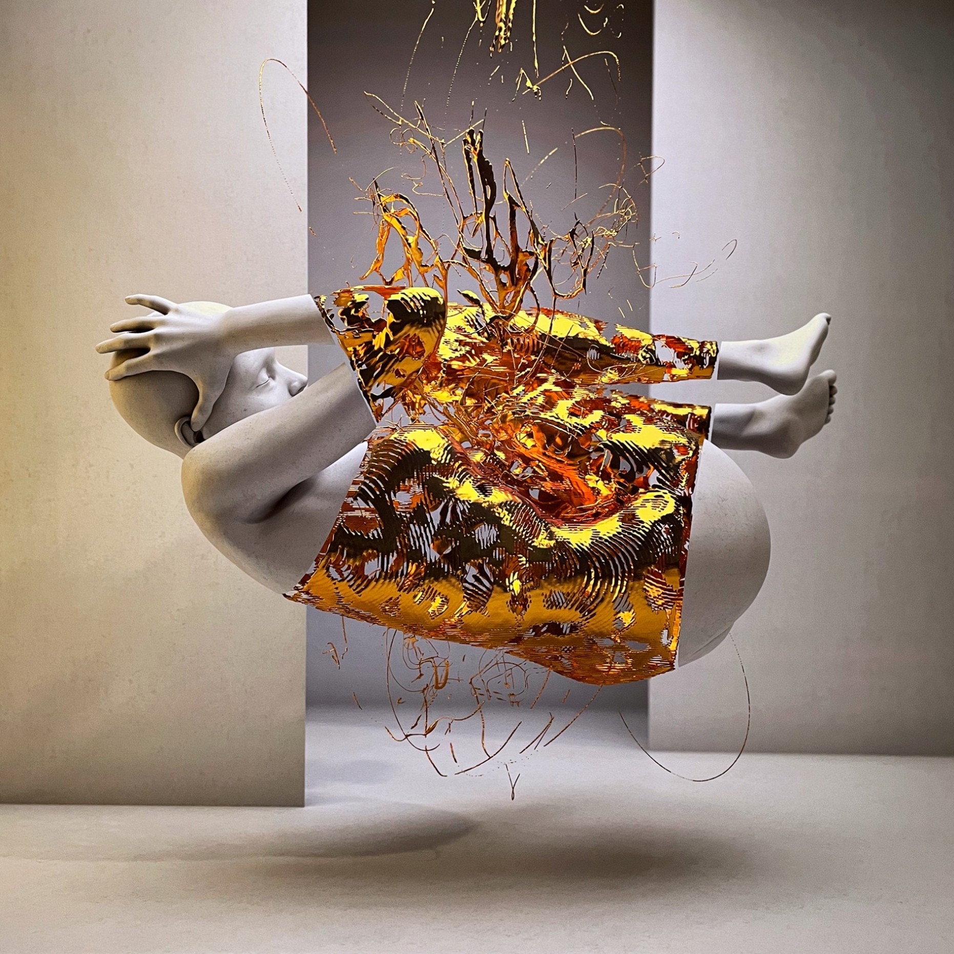 Адам Мартинакис — Мост (цифровая печать), 2016