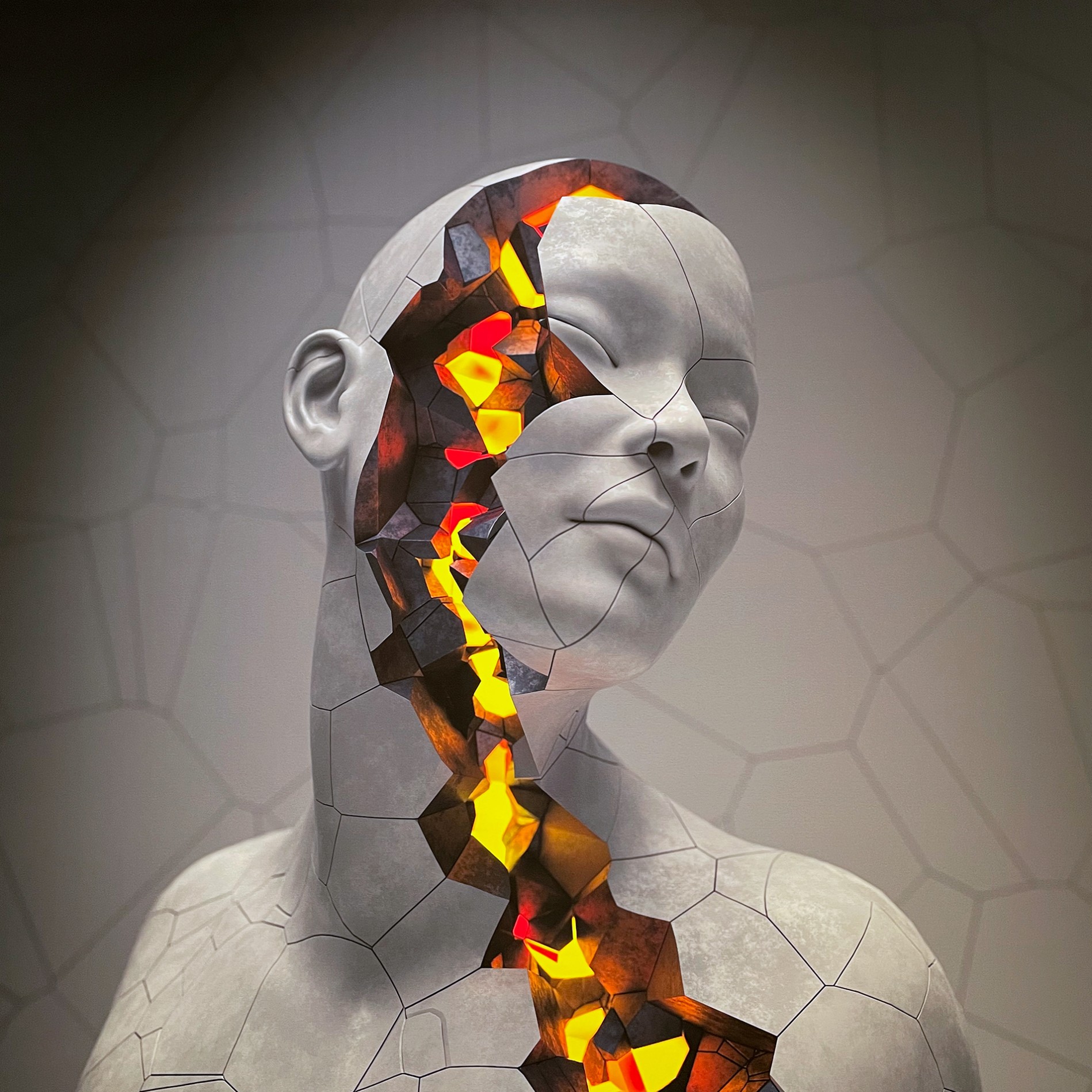 Адам Мартинакис — Происхождение пламени (цифровая печать), 2013