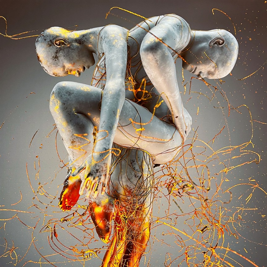 Адам Мартинакис — Ради золота (цифровая печать), 2017