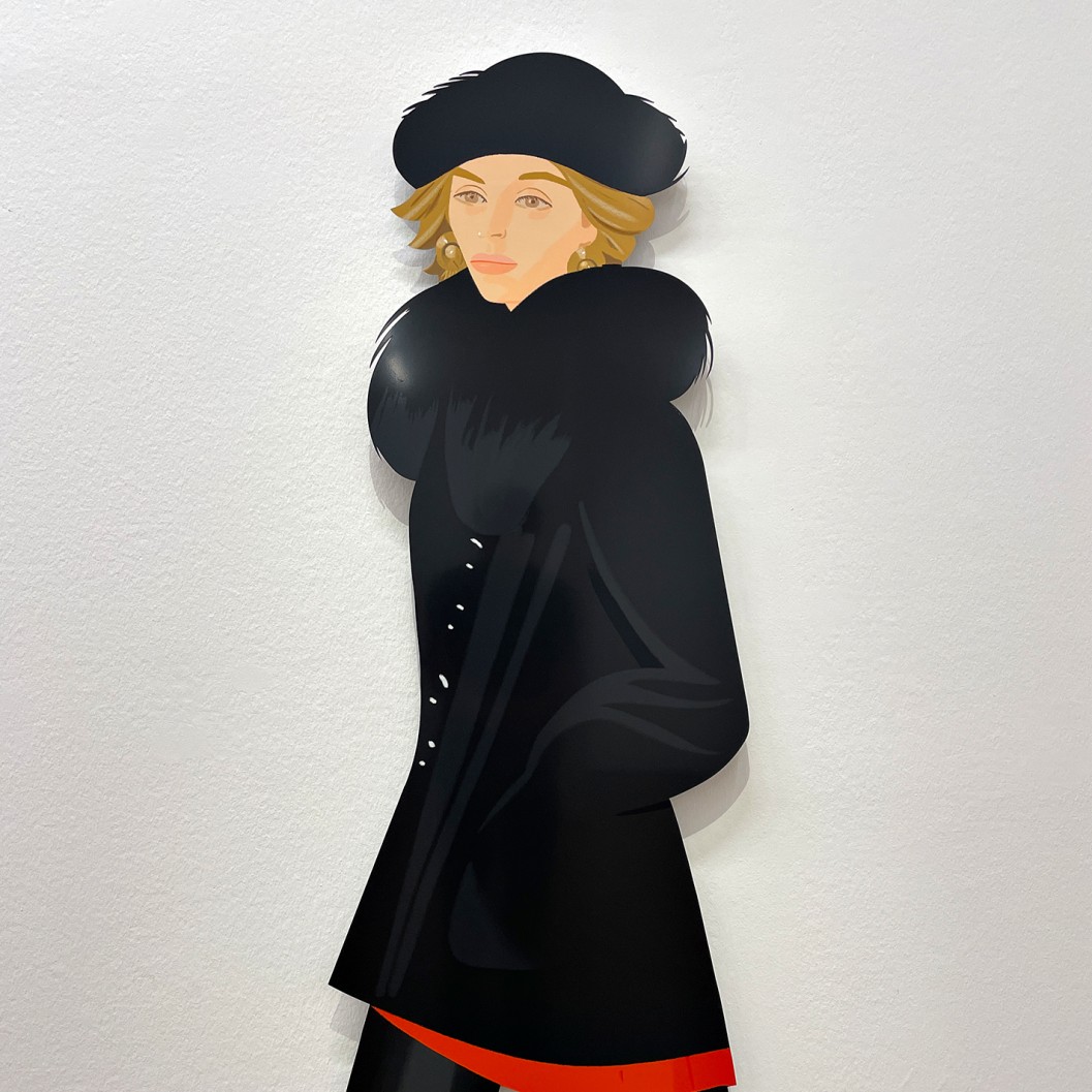 Алекс Кац — Анна, 1990 (трафаретная печать на аллюминевой панели)