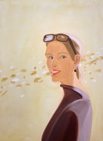 Алекс Кац — Джессика, 2007 (холст, масло)