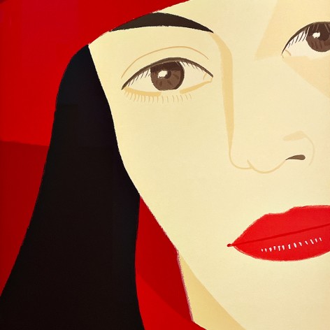 Алекс Кац — Красное пальто, 1983 (трафаретная печать)