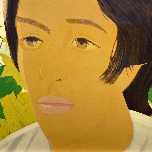 Алекс Кац — Мальчик с веткой, 1975 (акватинта)