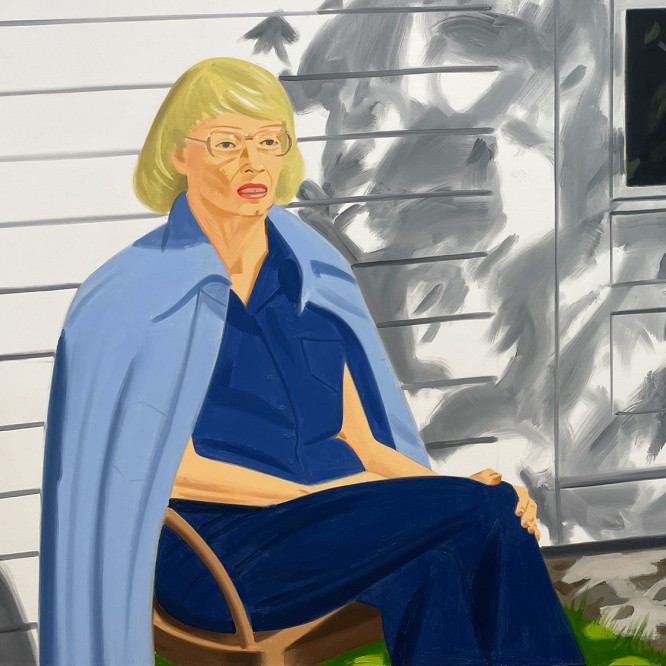 Алекс Кац — Сеть, 1983 (холст, масло)