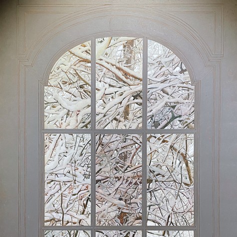 Алексей Бегак — Зимнее окно, 2013 (холст, масло)