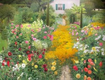 Алексей Бегак — Сад в Анси, 2015 (холст, масло)