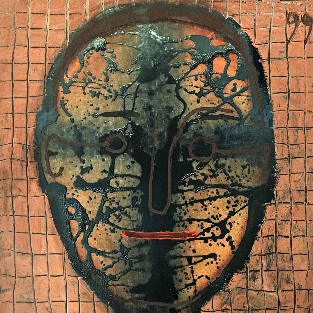 Александр Задорин — Голова юноши, 1999 (холст, масло)