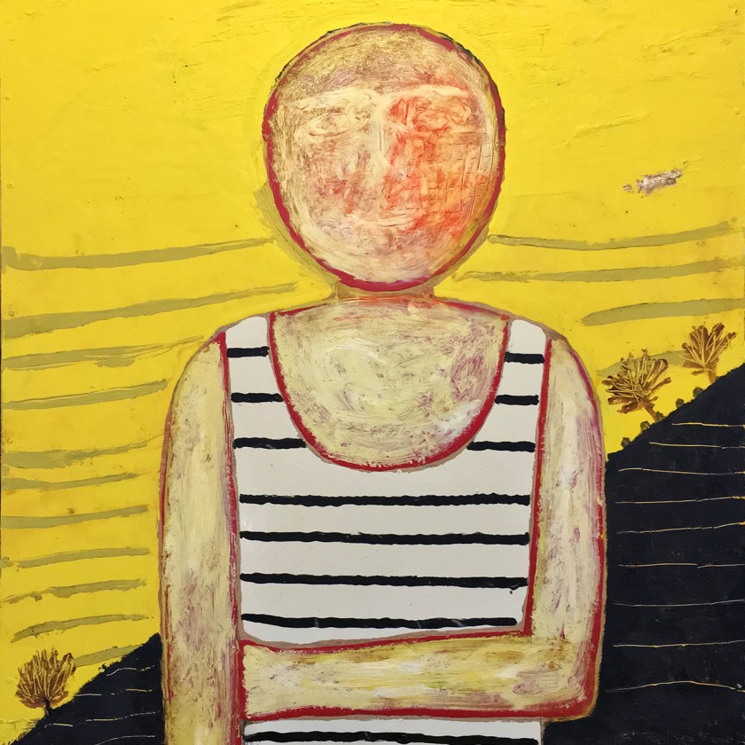 Александр Задорин — Мальчик, 2004 (оргалит, масло)