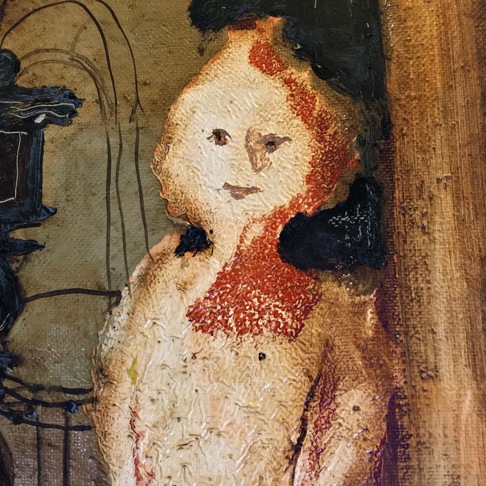 Александр Задорин — Утро, фрагмент, 2002 (холст, масло)