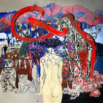 Анна Осипова — Девушка со слезой, 2016 (холст, масло)