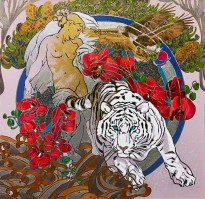 Анна Осипова — Прыжок, 2020 (холст, масло)