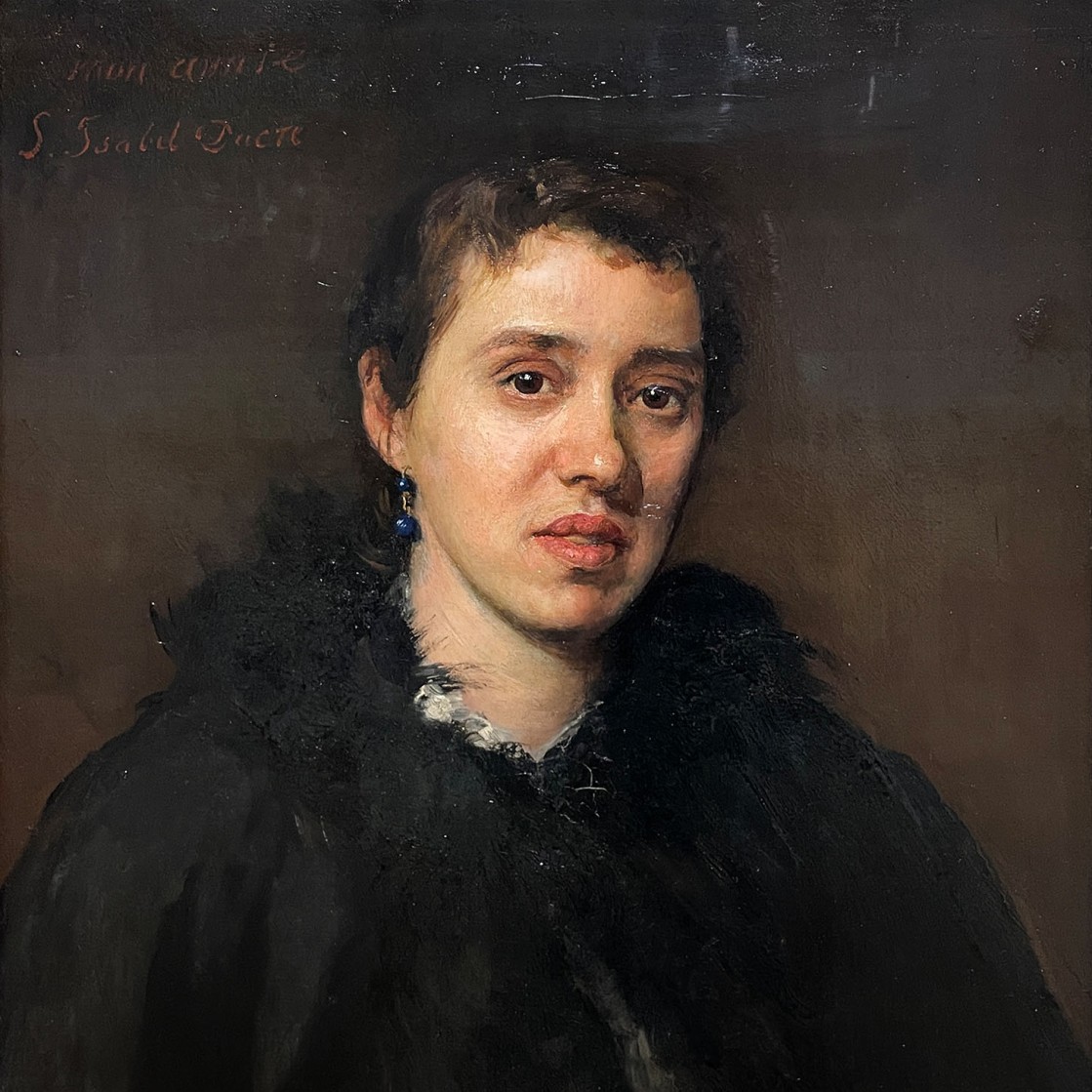 Энни Луиза Свиннертон — Susan Isabel Dacre (A Mon Amie), 1880 (холст, масло)