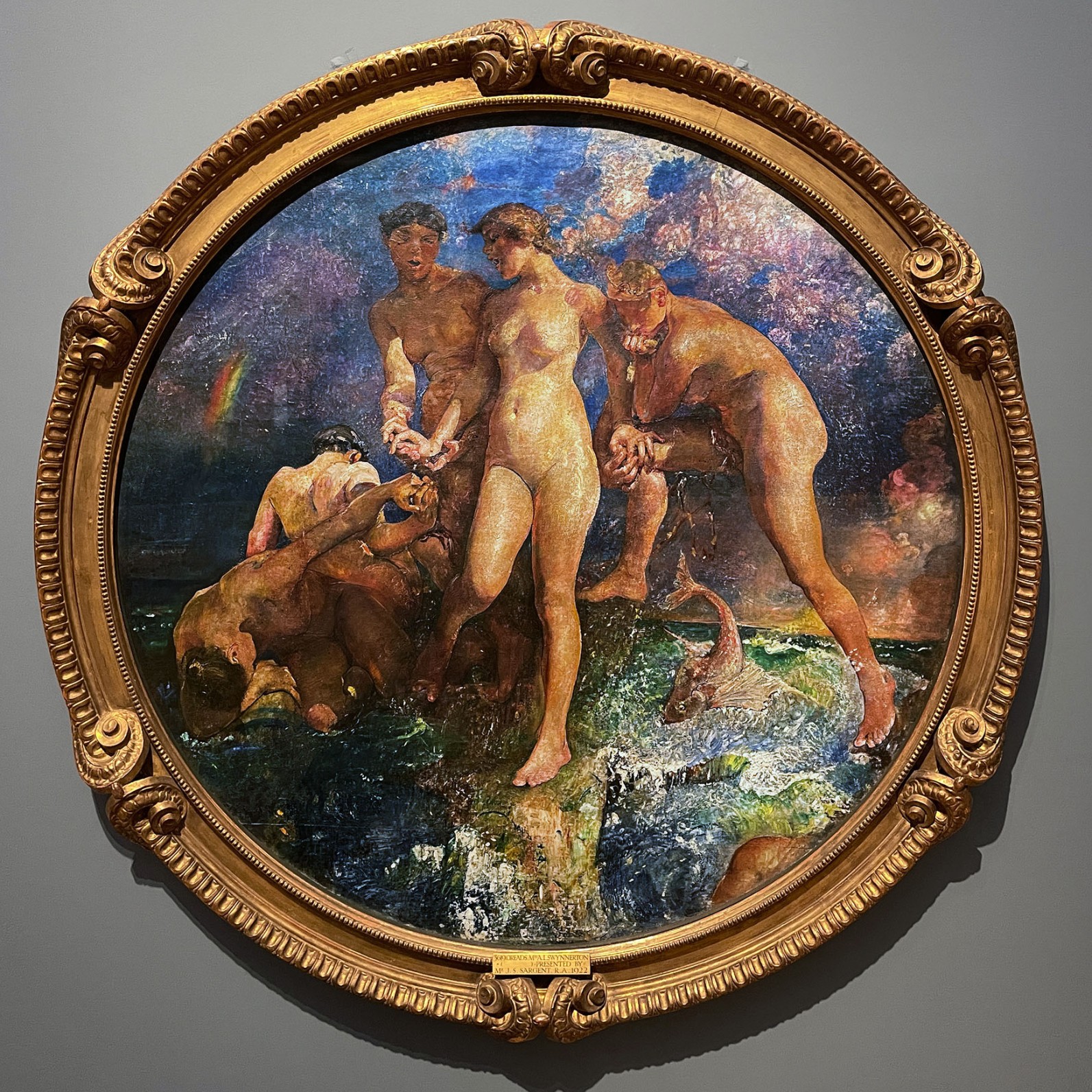 Энни Луиза Свиннертон — Ореады, 1907 г. (холст, масло)