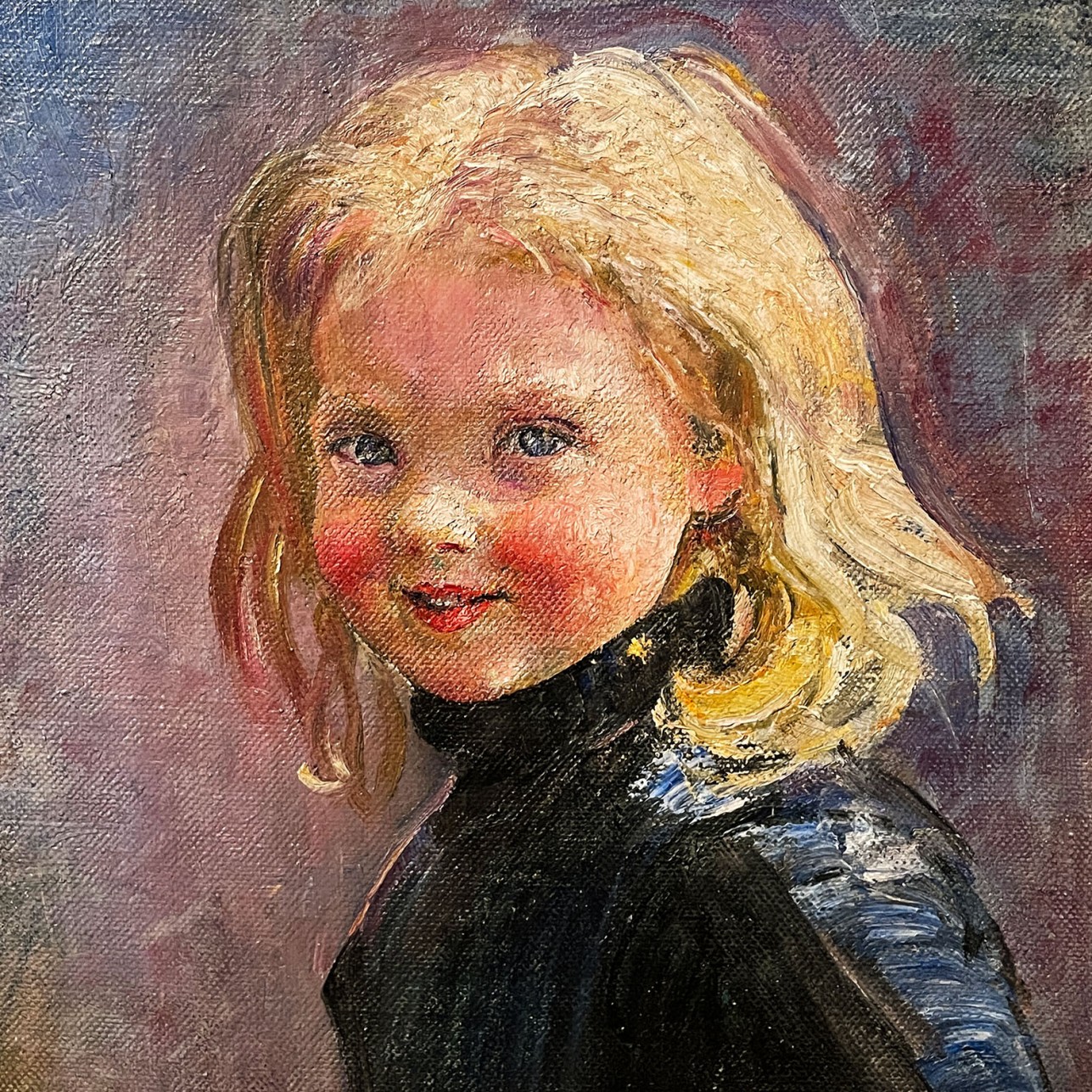 Энни Луиза Свиннертон — Портрет-Мисс Элизабет Уильямсон, 1906 (холст-масло)