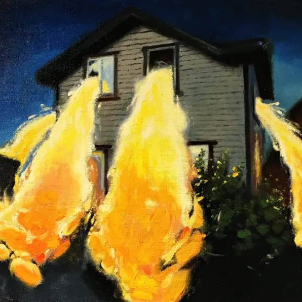 Алан Хататты — Нуар жарких ночей 1, 2019 (холст, масло)