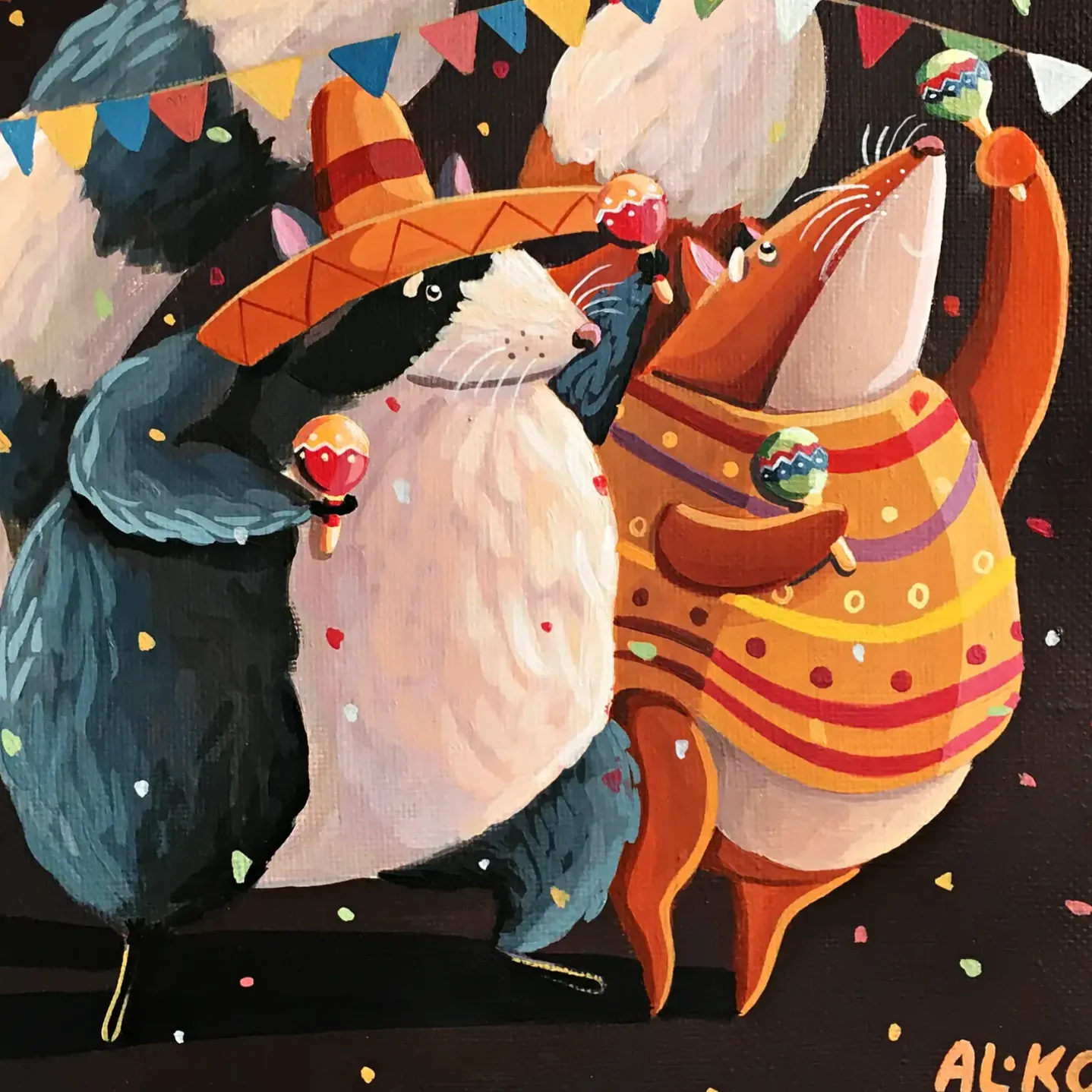 Алина Копейкина — Пошумим, 2019 (холст, акрил)