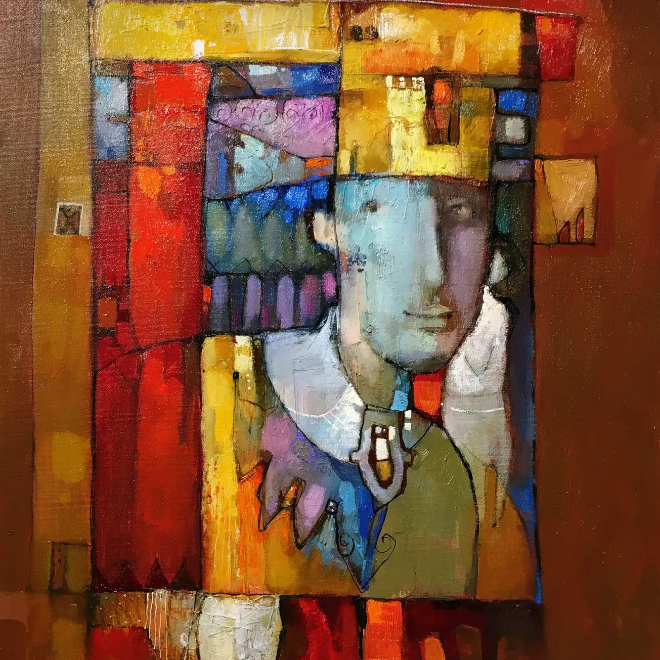 Екатерина Федулова — Принц, 2018 (холст, масло, акрил)