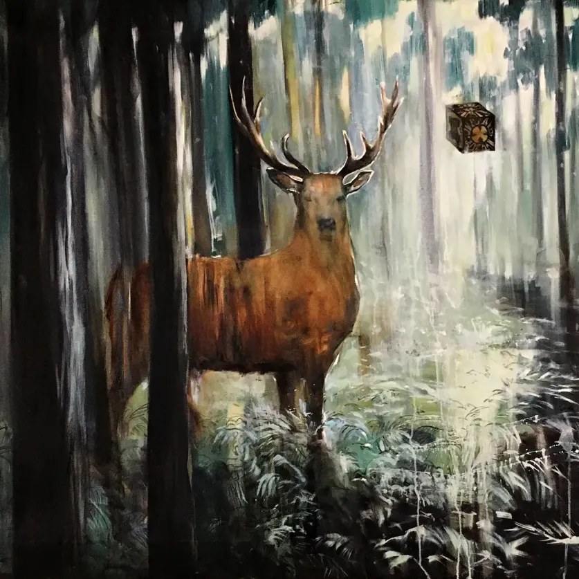 Маргарита Баранова — Ящик Пандоры, 2018 (холст, масло)