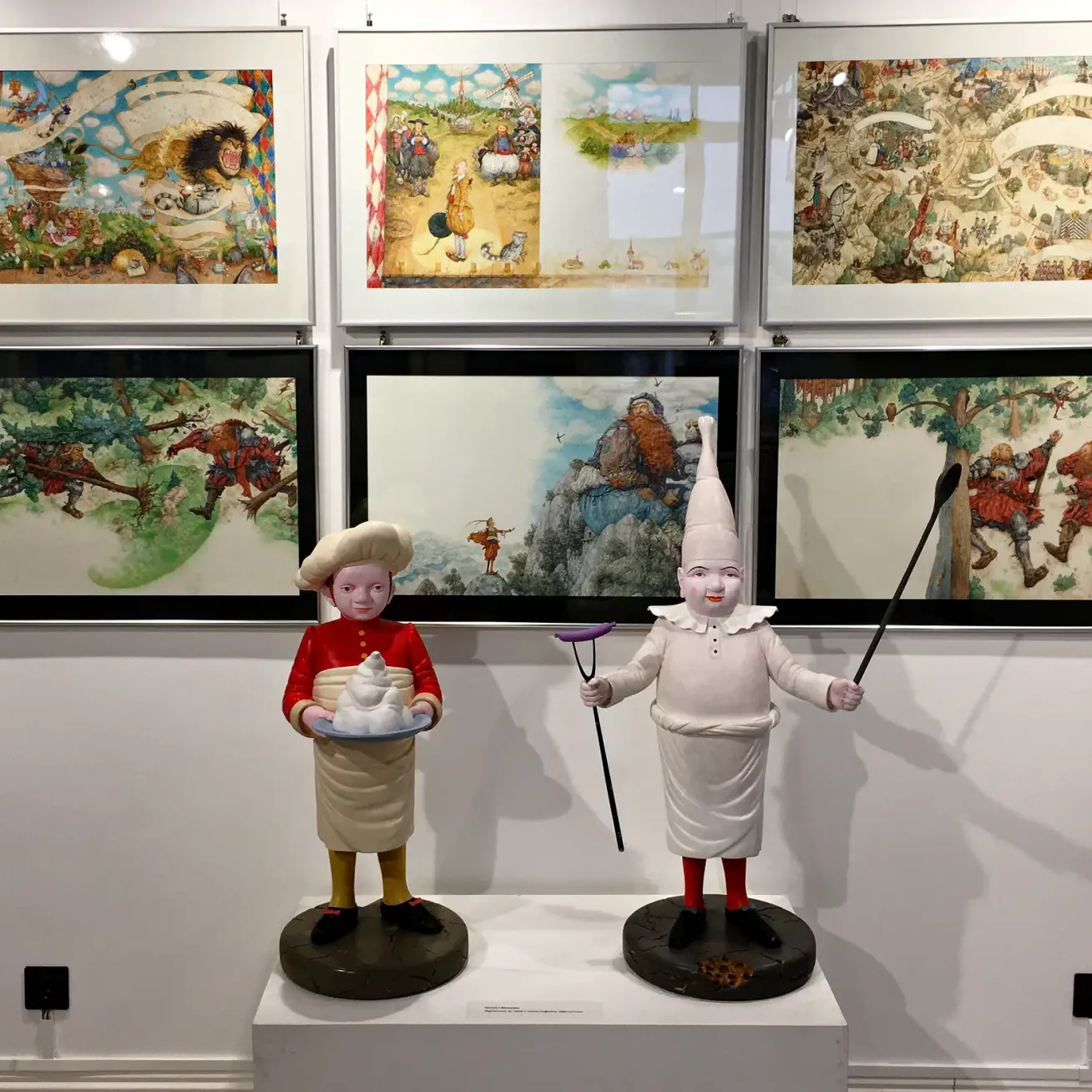 Михаил Шемякин — Персонажи из серии к сказке Гофмана «Щелкунчик»1