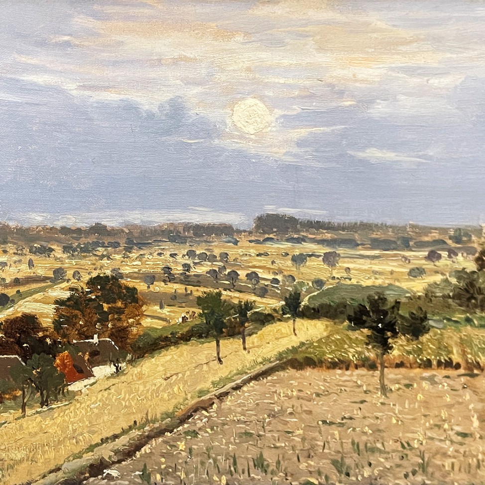 Мария Эгнер — Вечернее настроение (холст, масло), не датировано