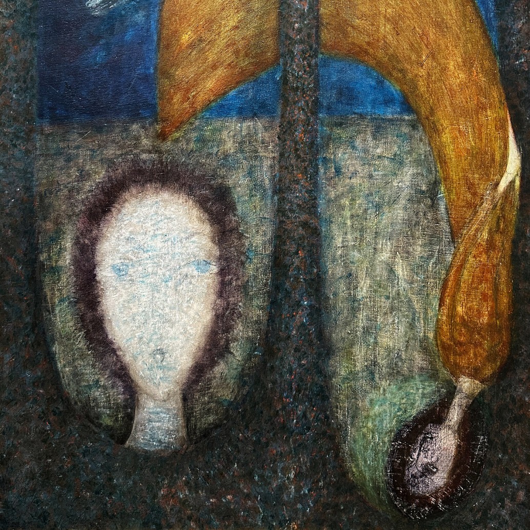 Белла Бризель — Автопортрет, 1950-е (холст, масло)