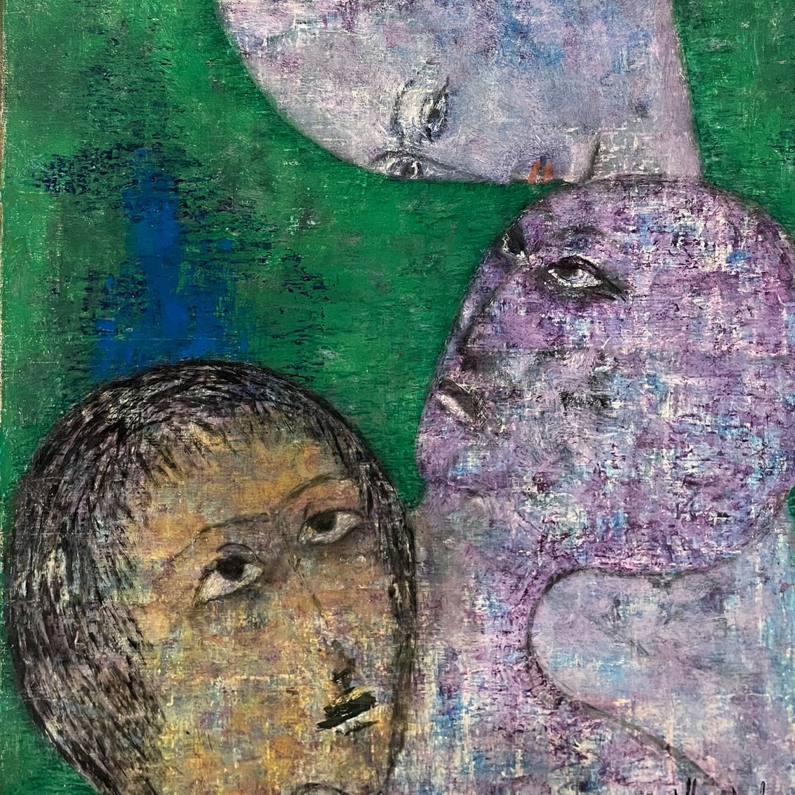 Белла Бризель — Без названия, 1950-е (холст, масло)