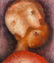 Белла Бризель — Без названия, 1968 (холст, масло)