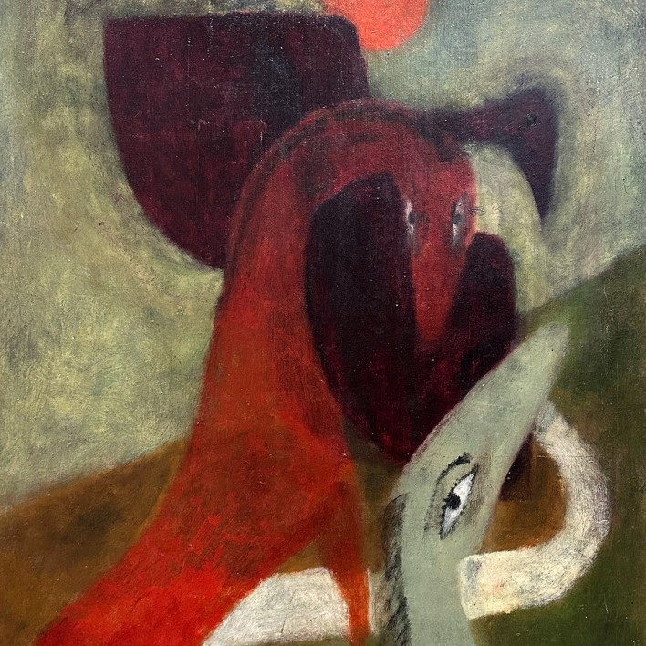 Белла Бризель — Без названия, 1950-е (холст, масло)