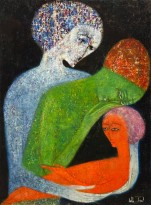 Белла Бризель — Защита, 1957 (холст, масло)