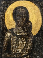 Белла Бризель — Мать и дитя, 1955 (холст, масло)