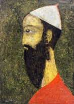 Белла Бризель — Молодой равви, 1954 (холст, масло)