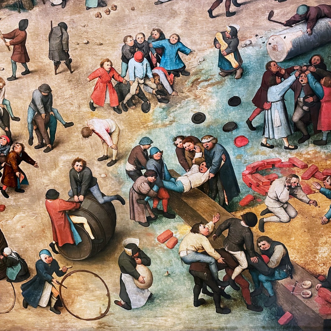 Питер Брейгель (Мужицкий) — Детские игры, 1560