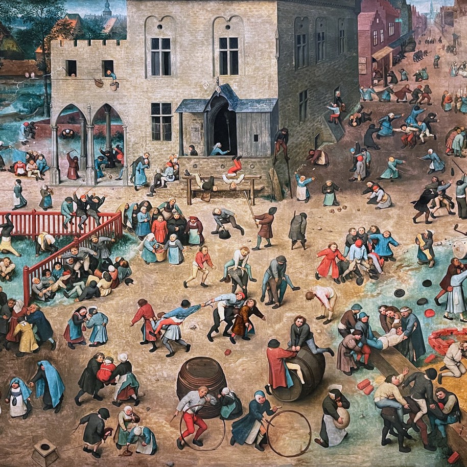 Питер Брейгель (Мужицкий) — Детские игры, 1560