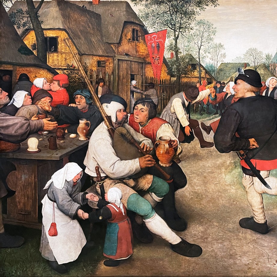 Питер Брейгель (Мужицкий) — Крестьянский танец, 1568