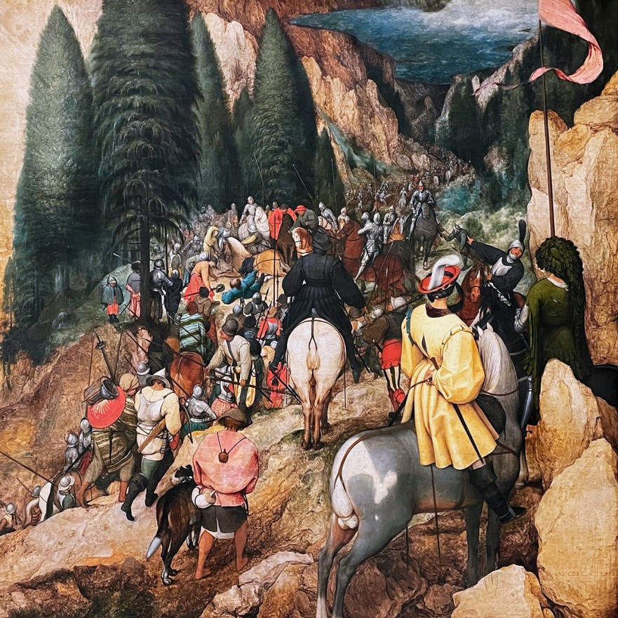 Питер Брейгель (Мужицкий) — Обращение Павла, 1567