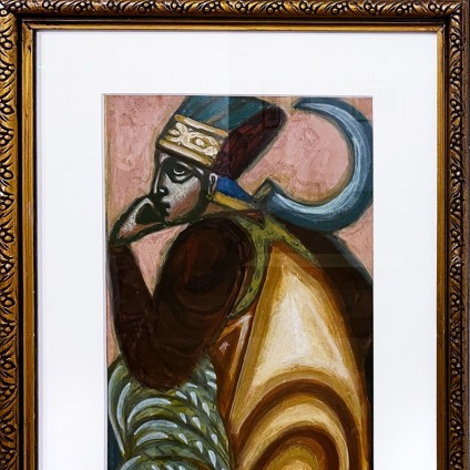 Дмитрий Стеллецкий — Декоративное панно из серии 'Времена года', Лето, 1921 (бумага, темпера, графитный карандаш), 1921, Франция