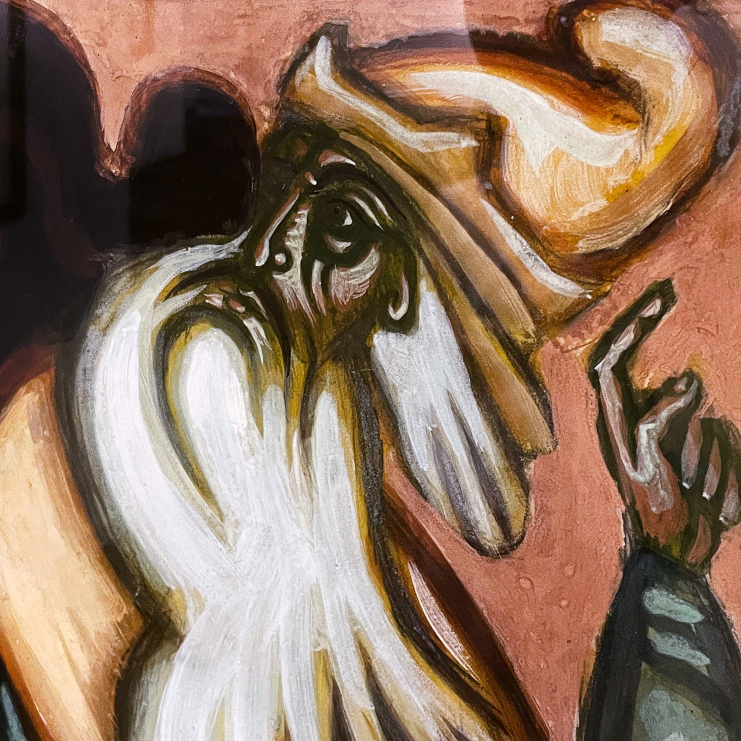 Дмитрий Стеллецкий — Декоративное панно из серии 'Времена года', Зима, 1921 (бумага, темпера, графитный карандаш), 1921, Франция