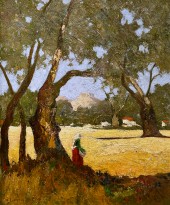 Михалис Эконому — Мартиг (фланель, масло)