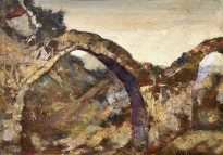 Михалис Эконому — Мост 3 (фланель, масло)