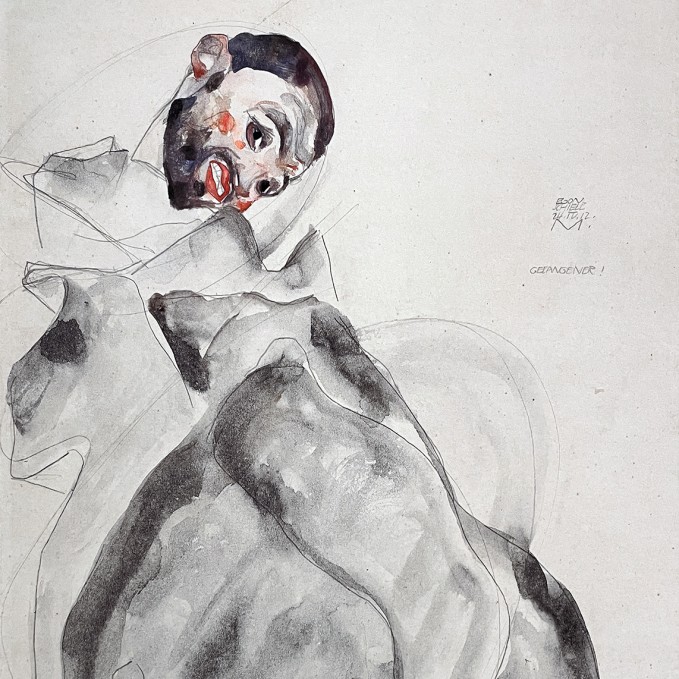 Эгон Шиле — Заключенный!, 1912