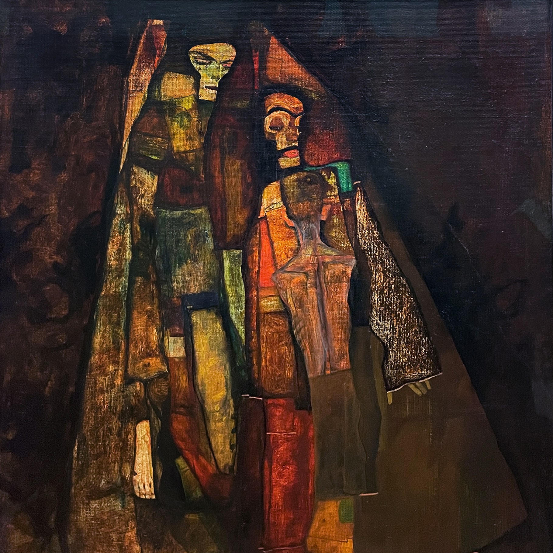 Эгон Шиле — Откровение, 1911 (холст, масло)