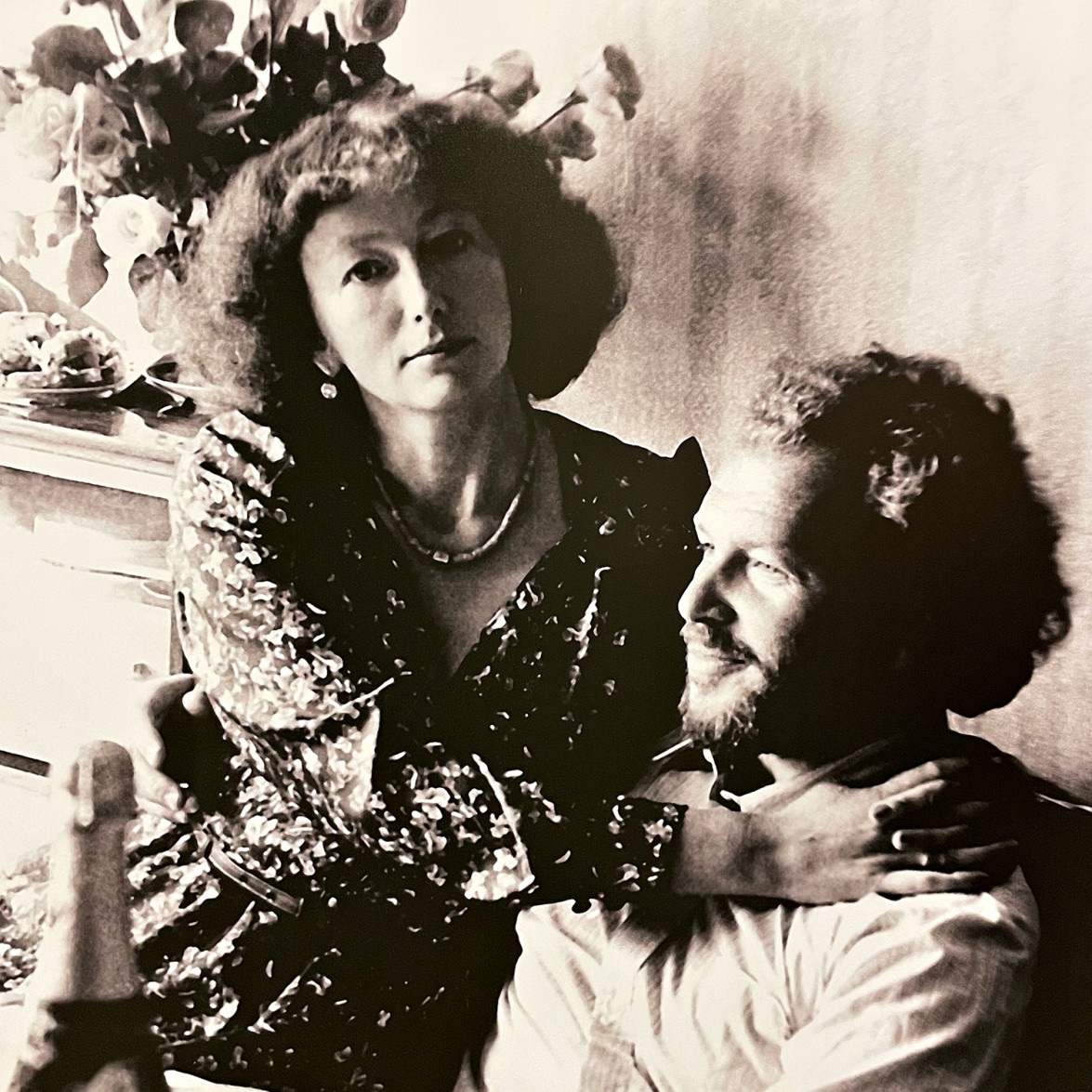 Елена Натаревич и Дмитрий Вайнман. Свадебное фото, 1983