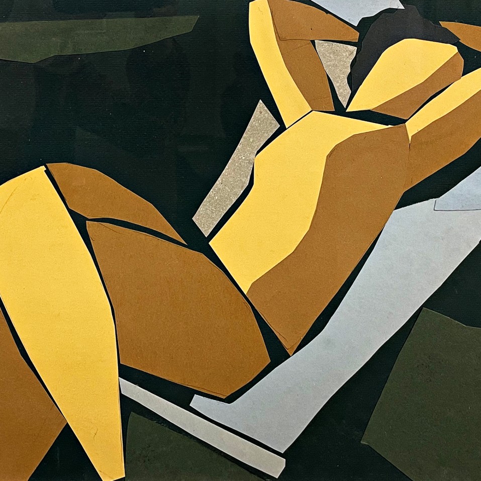 Елена Натаревич — Лето, 2017 (бумага, коллаж)