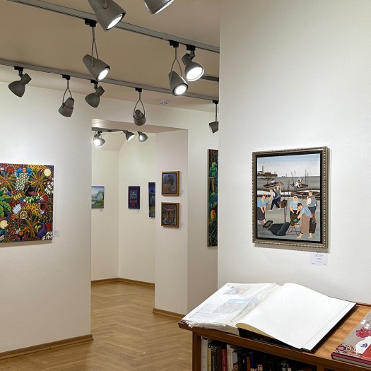 В галерее GINA, Тель-Авив