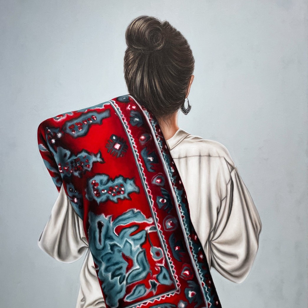 Фатима Абу Руми — Вес, 2024 (холст, масло)