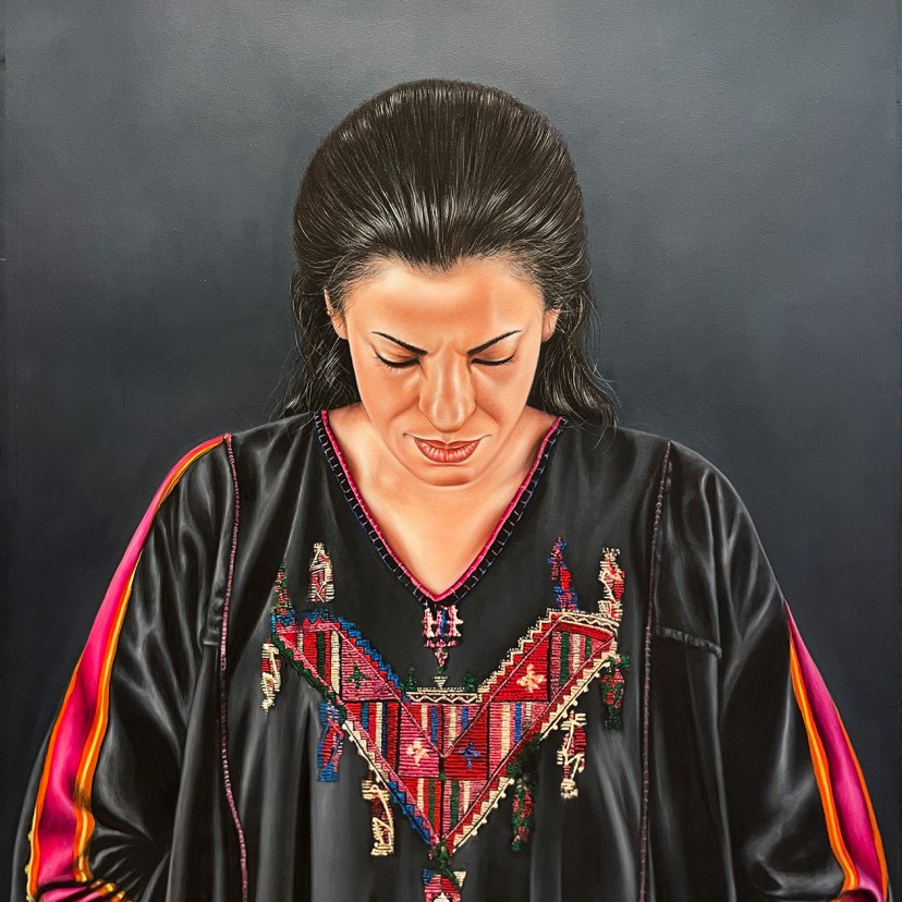 Фатима Абу Руми — Фатима II, 2024 (холст, масло)